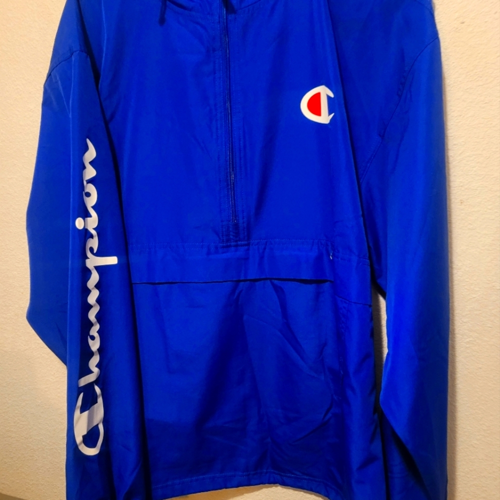 Pullover champion windbreaker